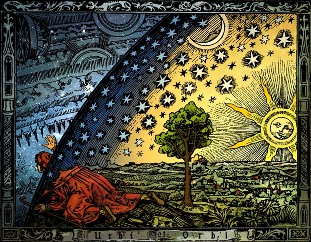 Flammarion – Wanderer am Weltenrand